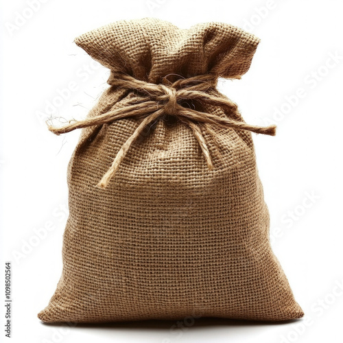 Jute Bag Isolated