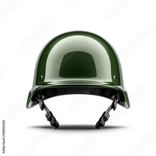 Military Helmet Isolated