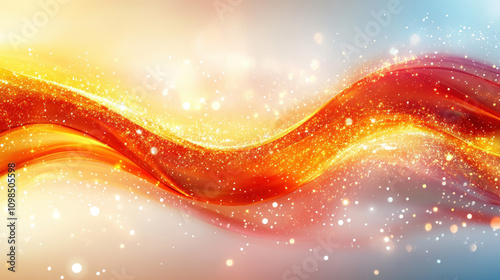 Sparks On White Background