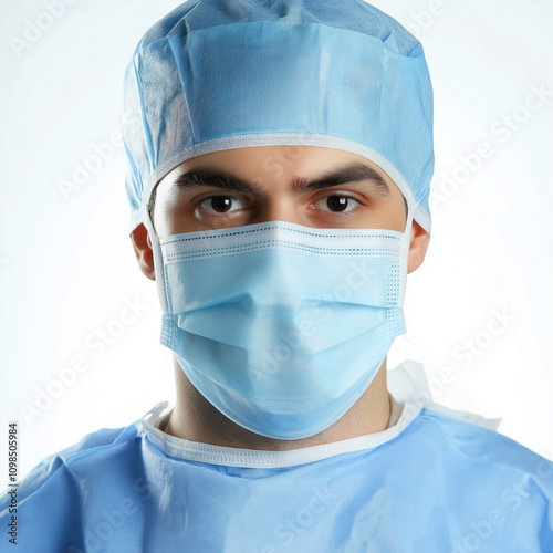 Surgeon Mask Isolated