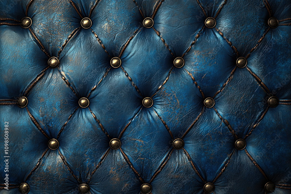 Fototapeta premium blue leather background