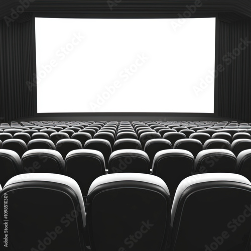 Movie Theater Silhouette, B...