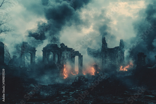 Tortured Landscape Filled W...