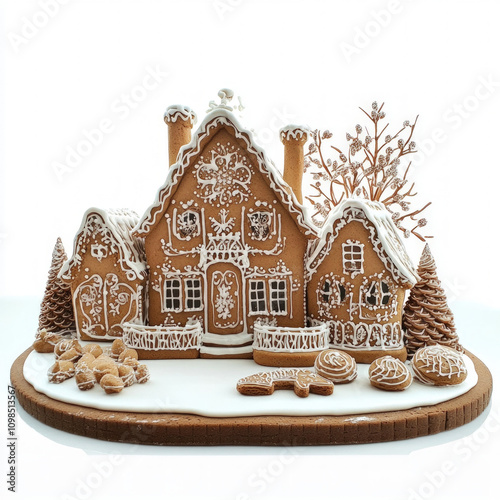 Gingerbread House Isolated