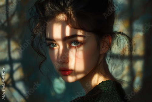 High-quality real photo with shadowed lighting, captured in 8K resolution, showcasing professional photography techniques for sharp details and a realistic, moody atmosphere.
