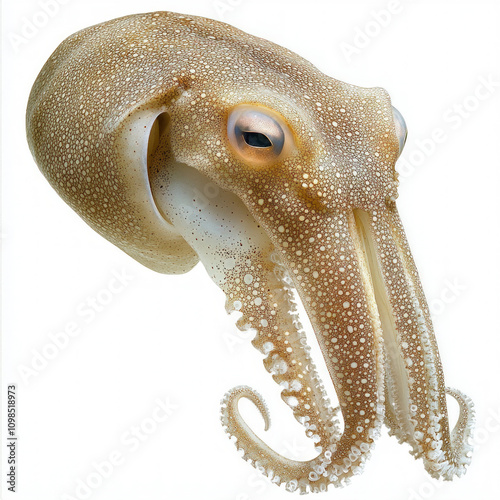 Cuttlefish Isolated