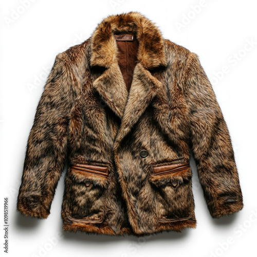 Fur Coat Isolated
