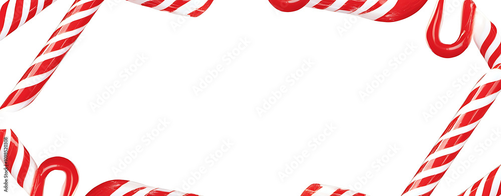 Fototapeta premium Christmas themed background featuring ornaments, a gift box with a red ribbon, and pine branches for seasonal decorations