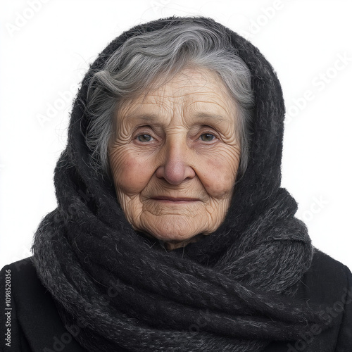 Grandmother Isolated