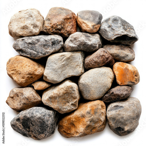 Rock Wall Isolated