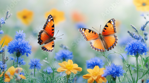 Tranquil Scene Depicting A ...