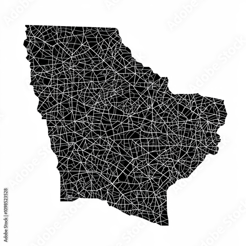 Virginia Silhouette, Illust...