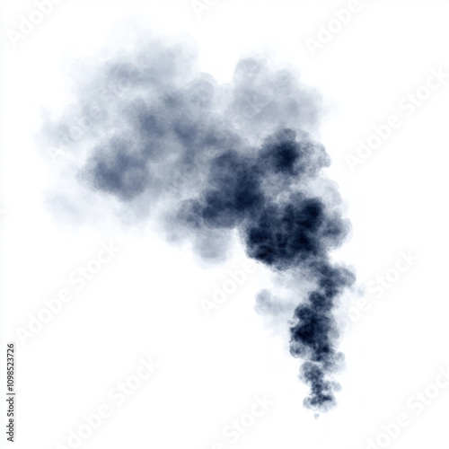 Water Steam Isolated