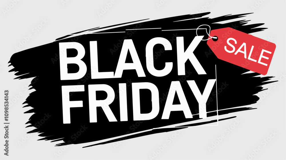 Fototapeta premium Black Friday Sale