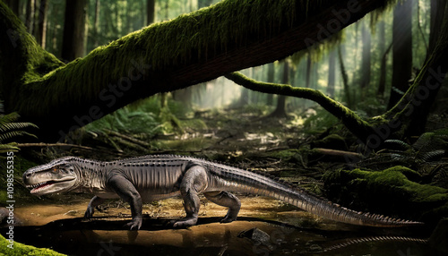 Euparkeria in a steamy Jungle