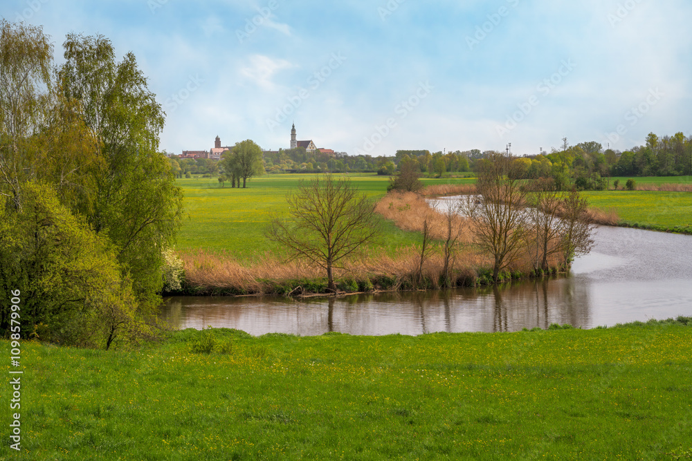 The river Wörnitz at Donauwörth