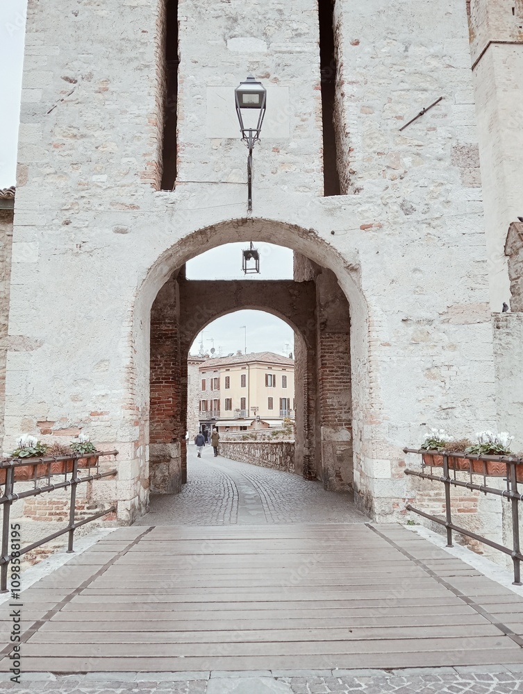 entrance to the castle