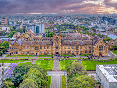 University of Sydney aerial panorama.
