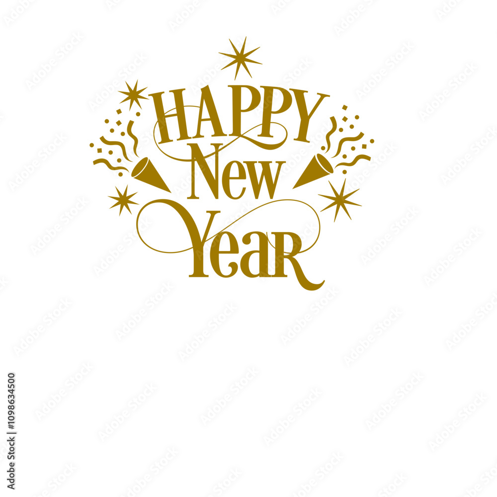 Obraz premium Happy New Year 