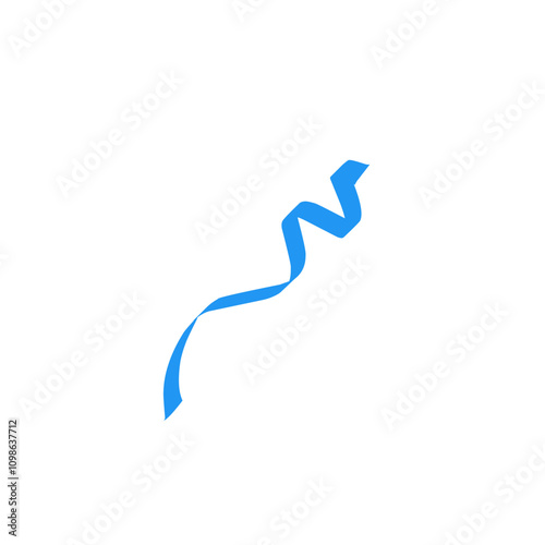 single confetti vector element