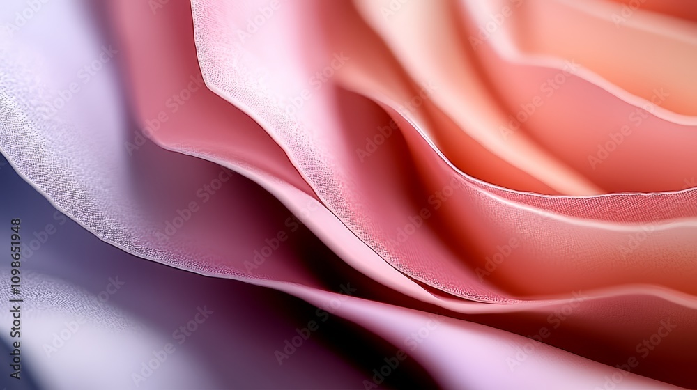 Obraz premium a close up of a pink rose on a blue background The petals of the rose are a vibrant pink color, and the background is a deep blue The image has been edited, givin