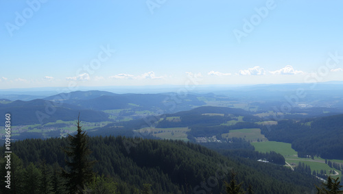 Vue sur la Croix des Chaux, domaine de Villars sur Ollon photo