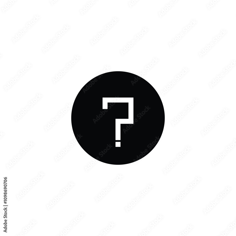 Obraz premium Vector Punctuation Mark Icon
