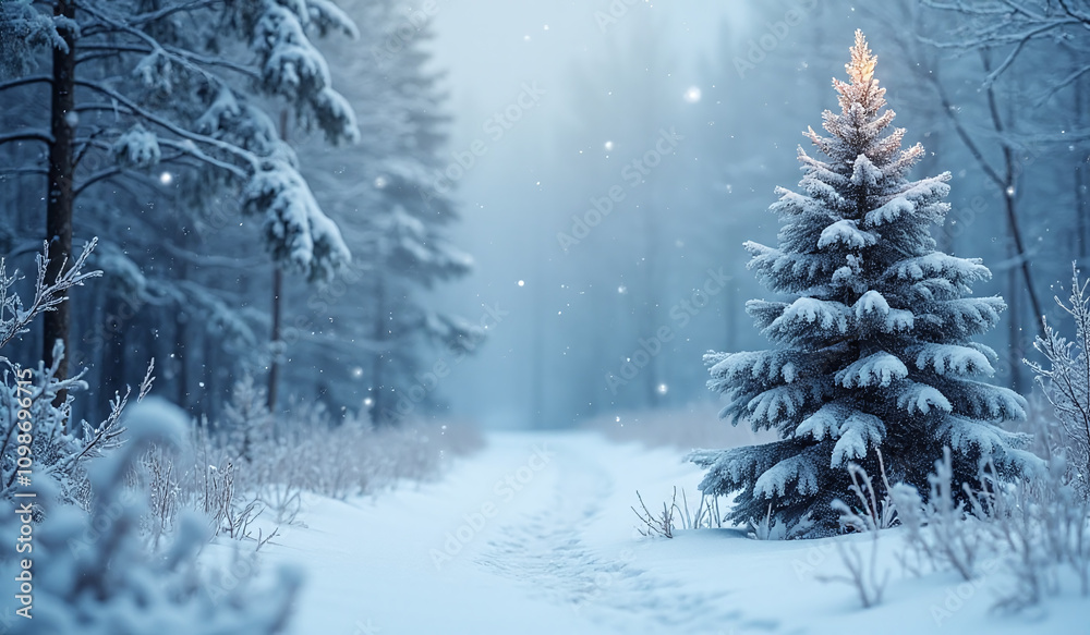 custom made wallpaper toronto digitalmuted blue hues evoke serene winter landscapes delicate snowflakes festive christmas atmosphere