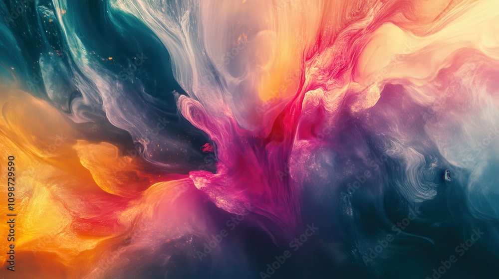 Fototapeta premium Abstract Film Genre Concepts and Visuals