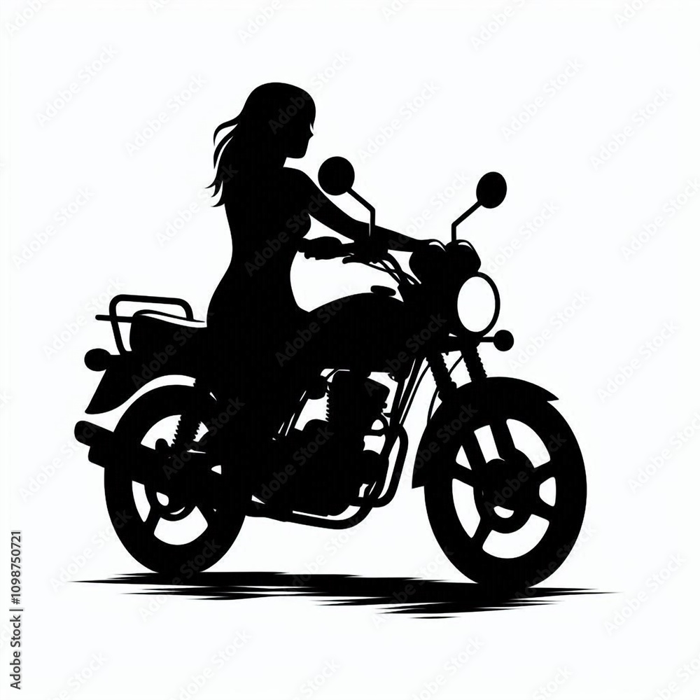 Obraz premium Speed and Simplicity The Art of the Ride