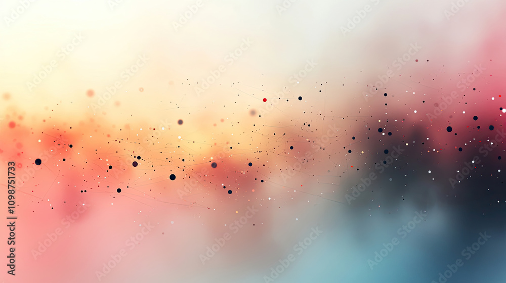Fototapeta premium Abstract Cosmic Nebula, Colorful Galaxy Background