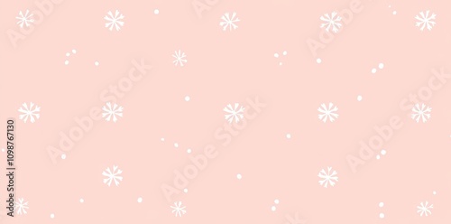 Silver gold boho nautral baige Christmas motif on seamless winter background. photo