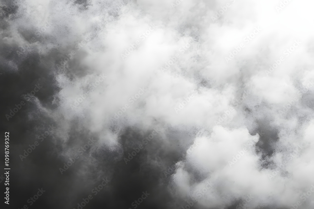 Obraz premium smoke on black