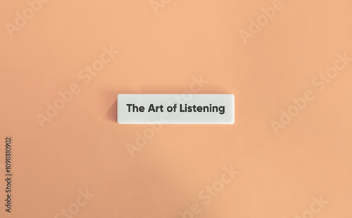 The Art of Listening. Concept of Opinion Mining,  photo