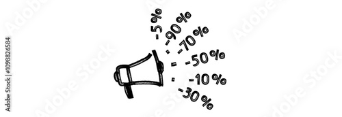 Megafon announces big discounts on goods and services.