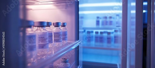 Medical Vials in Refrigerated Storage: Vaccine Preservation