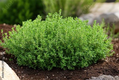 Vibrant thyme in bright May