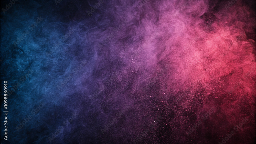 Fototapeta premium Dark blue purple color gradient background grainy texture black abstract web banner backdrop design copy space header design