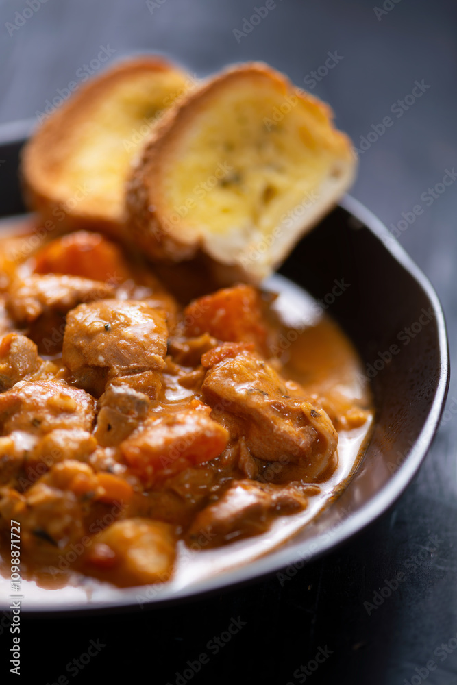 traditional chicken stew comfort food
