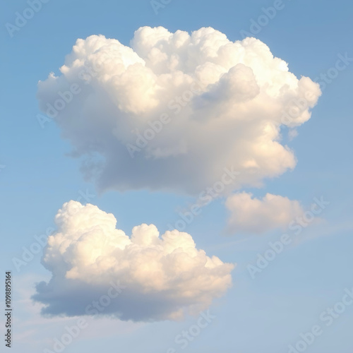 blue sky with clouds