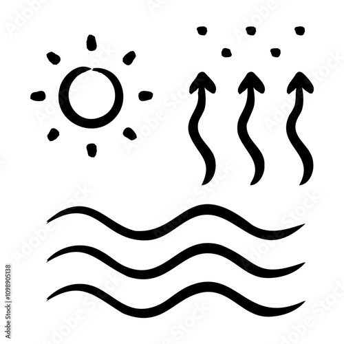 Evaporation Icon