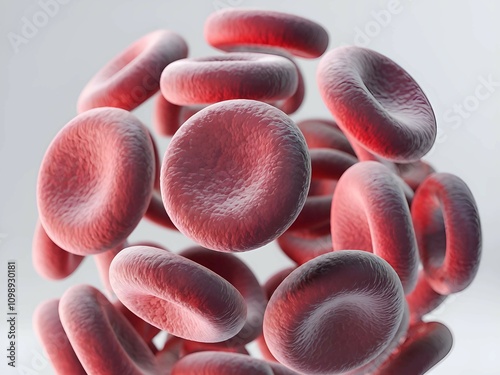 Human body cell concept image 