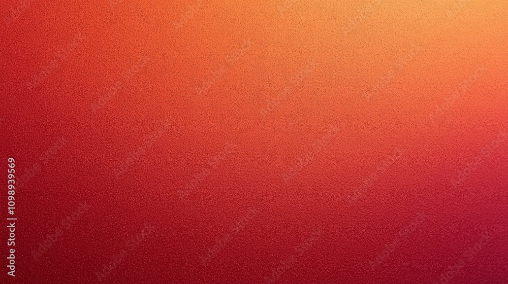Fototapeta premium Abstract Orange Red Gradient Background Textured Surface with Warm Tones