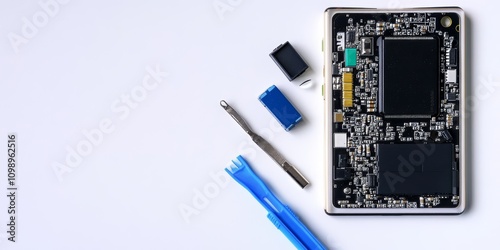 Smartphone Internal Components Repair Tools and Techniques for Mobile Technology Maintenance and Upgrade photo