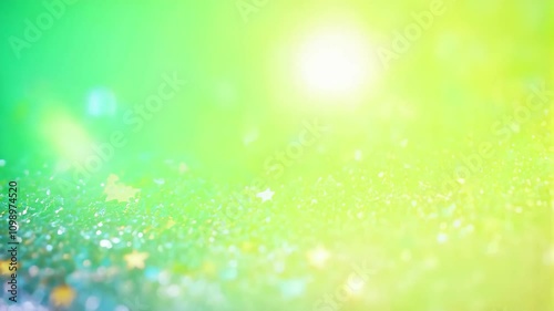 Motion animation of shining glitter lights. Rainbow holographic abstract background. Shimmer hologram bright crystal texture. Unicorn or mermaid color. Retro disco concept