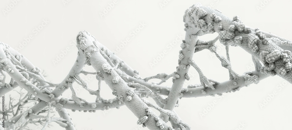 Obraz premium DNA cell tissue background, virus, bacteria 23