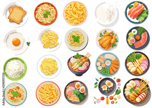 料理のイラスト集_08