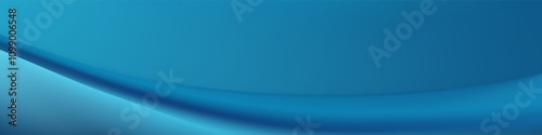 A calming image featuring abstract blue waves.