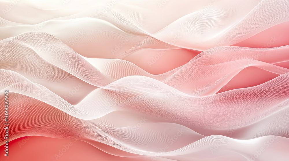 Obraz premium pink satin background