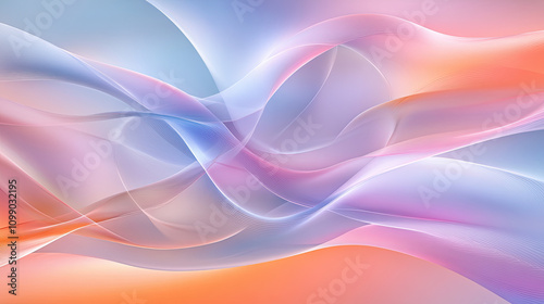 Wallpaper Mural abstract background with waves Torontodigital.ca